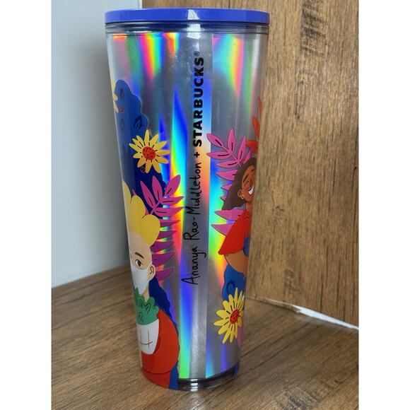 Starbucks Ananya Rao Middleton Series 24Oz Tumbler Artwork - Picture 2 of 5